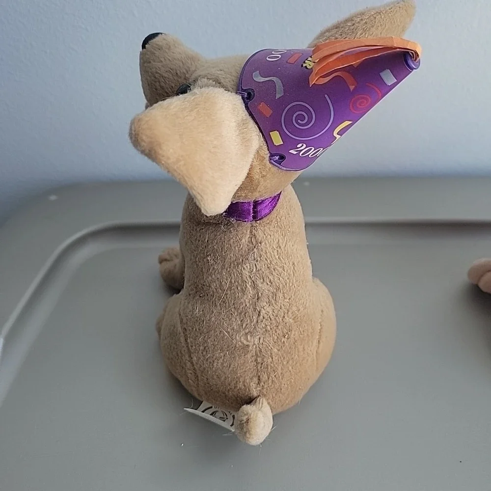 Yo Quiero‎ Taco Bell Plush Chihuahua lot of 2 Dogs Talking Microphone & 2000 Y2k